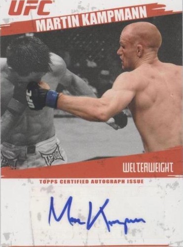 2009 Topps UFC - Martin Kampmann #FA-MK