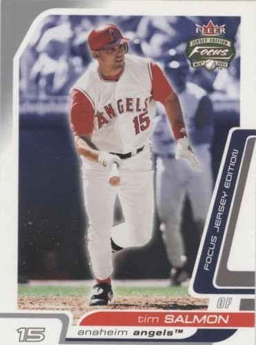 2003 Fleer Focus Jersey Edition - Tim Salmon #6