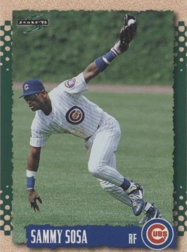 1995 Score - Sammy Sosa #34
