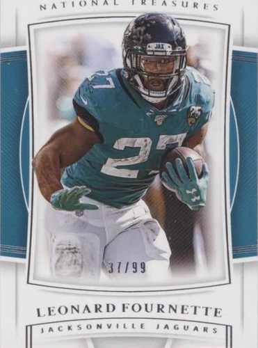 2019 Panini National Treasures Leonard Fournette #91