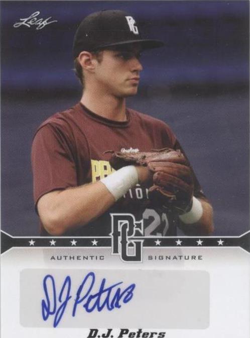 2013 Leaf Perfect Game Showcase - D.J. Peters #A-DJP