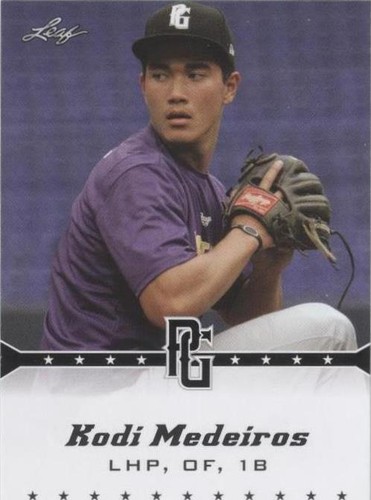 2013 Leaf Perfect Game Showcase - Kodi Medeiros #107