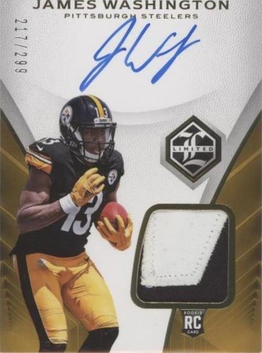 2018 Panini Limited James Washington #135