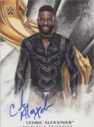 2019 Topps WWE Undisputed - Cedric Alexander #A-CA