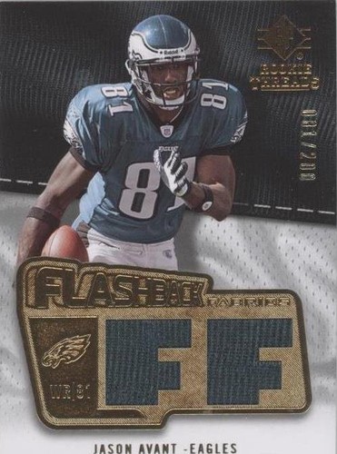 2008 SP Rookie Threads Jason Avant #FF-AV