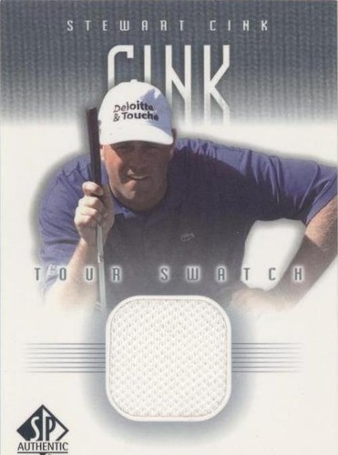 2001 SP Authentic - Stewart Cink #SC-TS