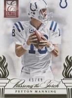 2014 Panini Elite Andrew Luck Peyton Manning #7