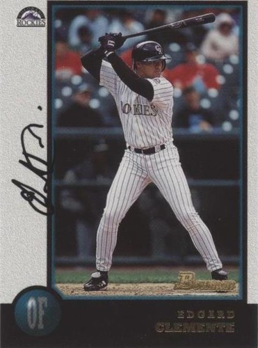 1998 Bowman - Edgard Clemente #311