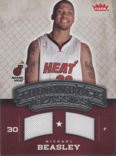2008-09 Fleer - Michael Beasley #NBA-MB