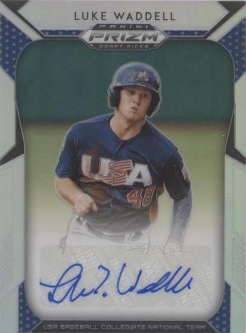 2019 Panini Prizm Draft Picks - Luke Waddell #119
