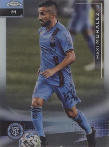 2021 Topps Chrome MLS Maxi Moralez #42
