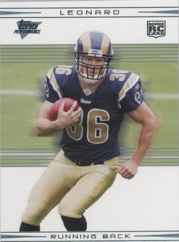 2007 Topps Performance Brian Leonard #137