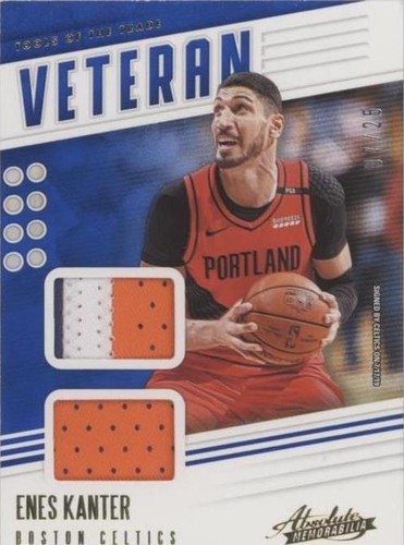 2019-20 Panini Absolute Memorabilia - Enes Kanter #VT-EKT