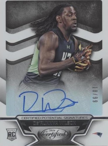 2016 Panini Certified De'Runnya Wilson #CPS-DW
