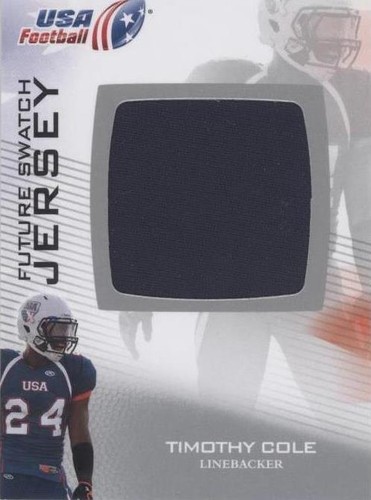 2012 Upper Deck USA Football Timothy Cole #FS-46