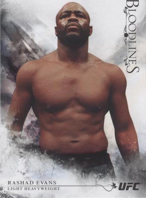 2014 Topps UFC Bloodlines - Rashad Evans #49