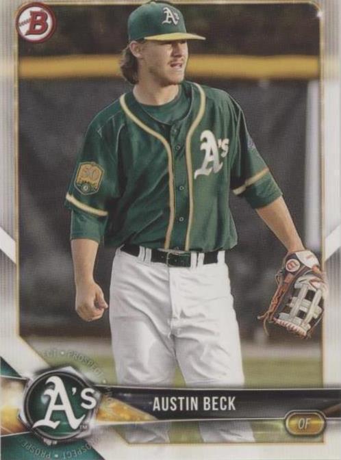 2018 Bowman - Austin Beck #BP6