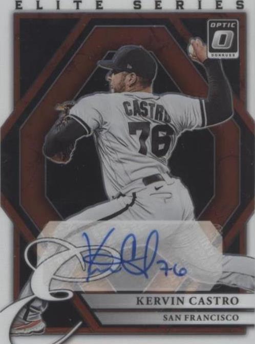 2022 Panini Donruss Optic - Kervin Castro #ESS-KC