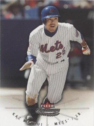 希少 63/100 松井秀喜 2005年 NUMBERS COLLECTION 2005 Leaf Century Collection Post Marks Gold /50 Kazuo