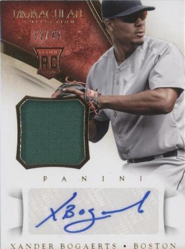 2014 Panini Immaculate Collection - Xander Bogaerts #126