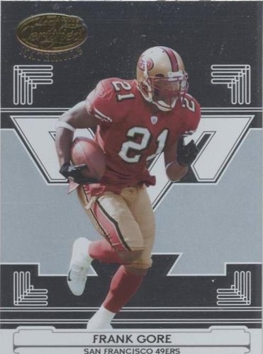 2006 Leaf Certified Materials Frank Gore #126