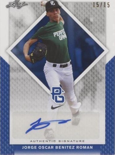 2016 Leaf Perfect Game National Showcase - Jorge Roman #BA-208