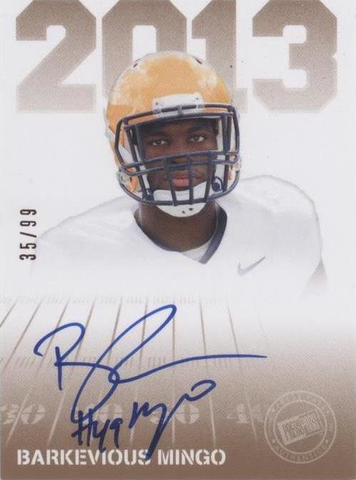 2013 Press Pass Barkevious Mingo #PPS-BM