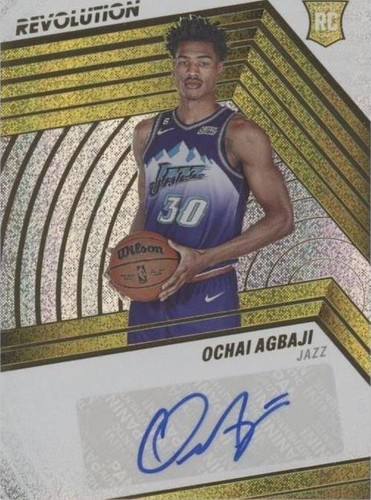 2022-23 Panini Revolution - Ochai Agbaji #RA-OAG