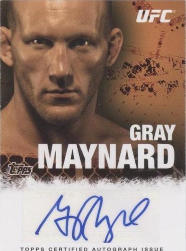 2010 Topps UFC Series 4 - Gray Maynard #FA-GM