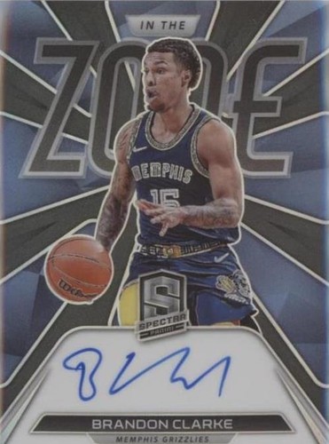 2021-22 Panini Spectra - Brandon Clarke #ITZ-BCL