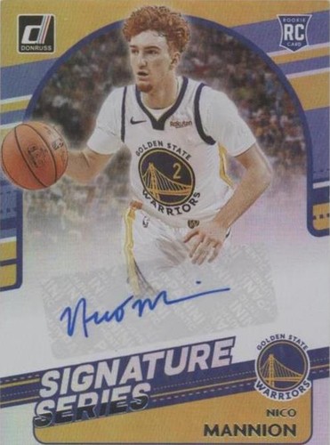 2020-21 Panini Donruss - Nico Mannion #SG-NMN
