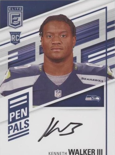 2022 Panini Donruss Elite Kenneth Walker III #PP-KW