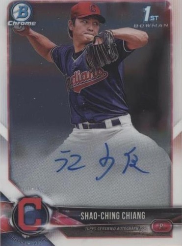 2018 Bowman Chrome - Shao-Ching Chiang #CPA-SCC