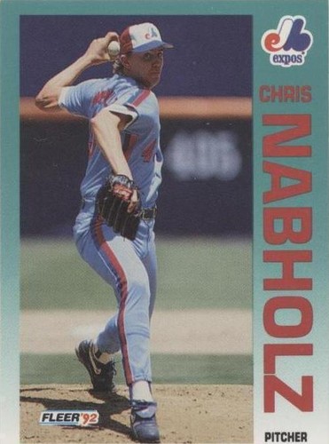 1992 Fleer - Chris Nabholz #487