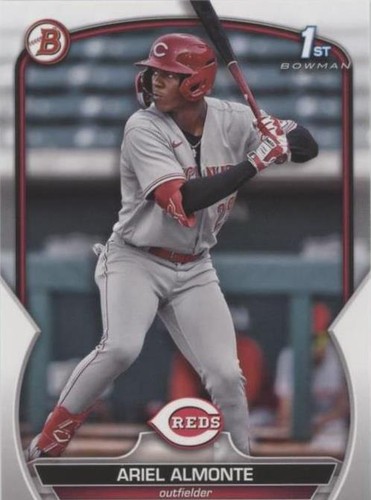 2023 Bowman Chrome Prospects Ariel Almonte G22 Cincinnati Reds