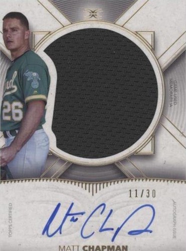2021 Topps Definitive Collection - Matt Chapman #ARC-MC