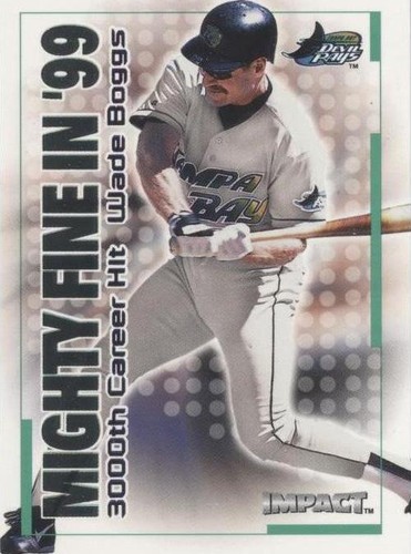 2000 Fleer Impact - Wade Boggs #36 MF