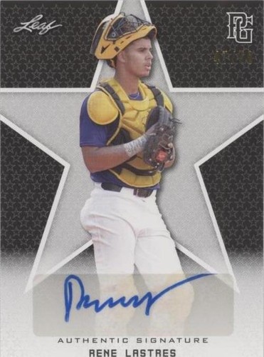 2020 Leaf Perfect Game National Showcase - Rene Lastres #BA-RL1