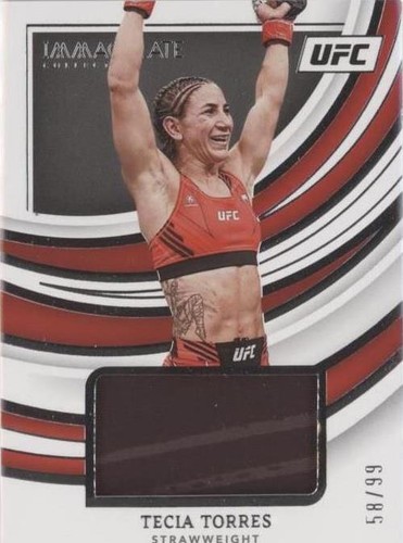 2022 Panini Immaculate Collection UFC - Tecia Torres #FN-TTR