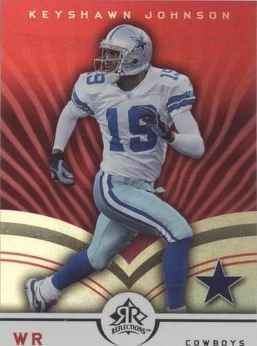 2005 Upper Deck Reflections Keyshawn Johnson #25