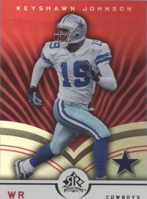 2005 Upper Deck Reflections Keyshawn Johnson #25