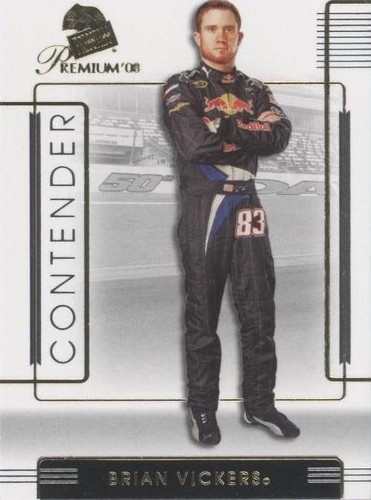 2008 Press Pass Premium - Brian Vickers #32