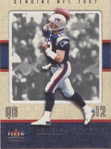 2002 Fleer Genuine Tom Brady #43