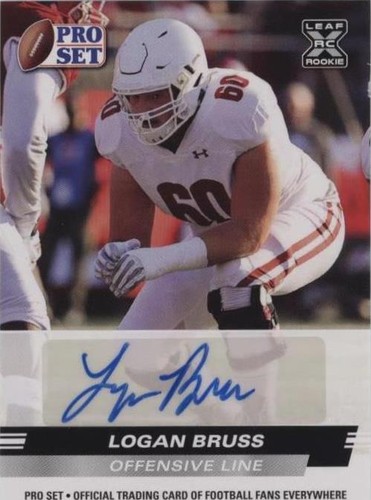 2022 Leaf Pro Set Draft Logan Bruss #PSA-LB3