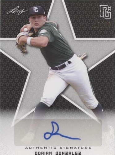 2020 Leaf Perfect Game National Showcase - Dorian Gonzalez #BA-DG2