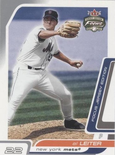 2003 Fleer Focus Jersey Edition - Al Leiter #77
