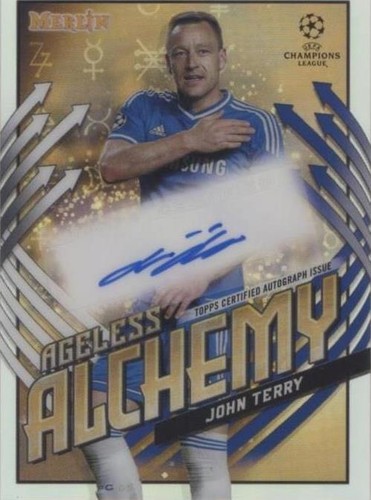 2020-21 Topps Merlin Collection Chrome UCL John Terry #AA-JT