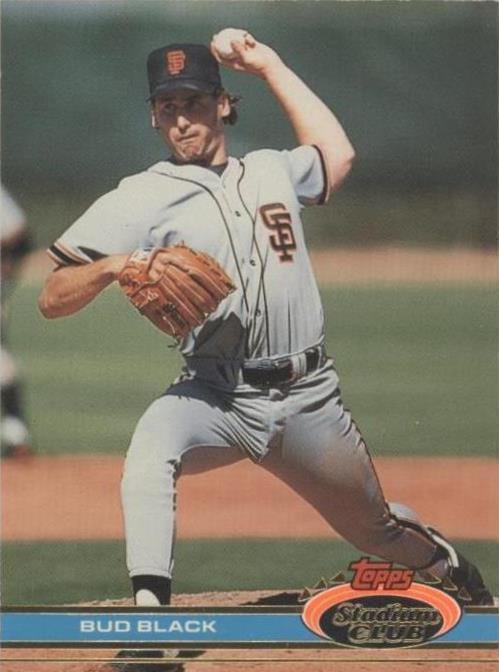 Topps Stadium Club 1991 - Bud Black #302