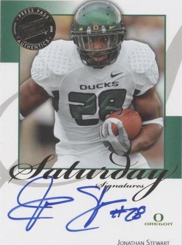 2008 Press Pass Legends Jonathan Stewart #SS-JS