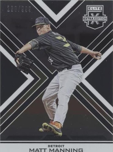 2016 Panini Elite Extra Edition - Matt Manning #9